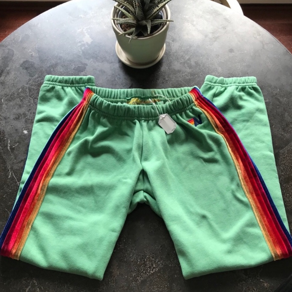 AVIATOR NATION LTD RARE MINT CLASSIC VELVET STRIPE